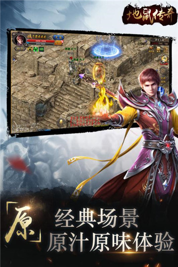地鼠传奇经典复古传奇截图