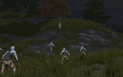 图2（gif）：感染者跑的更快，跳得更高.gif