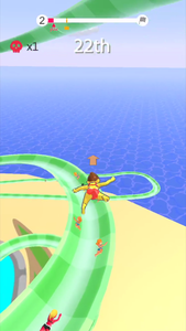 Aquapark Slide.io截图