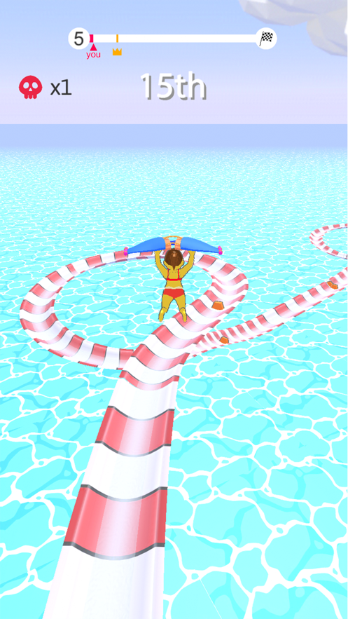 Aquapark Slide.io截图