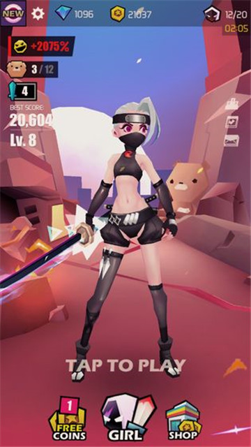 刀光与少女手机版截图