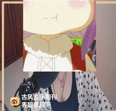 斗鱼主播乔碧萝殿下直播遇bug 挡脸图消失竟是58岁大妈