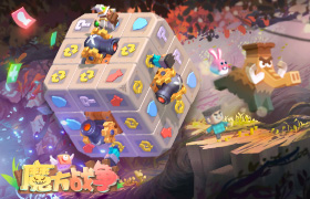 休闲竞技手游《魔方战争》首曝 考验友情的战争！