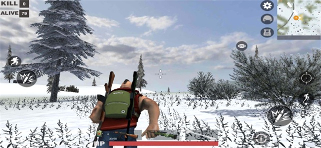 精英战场雪地吃鸡截图