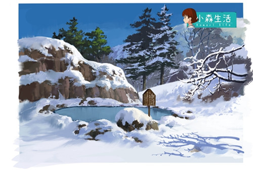 冬天来啦  康康《小森生活》白雪美景如何诞生的