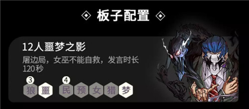 《狼人杀官方》新角色：来自噩梦的恐惧，狼人阵营的梦境掌控者！