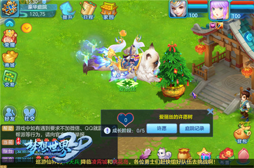 5人也能遨游天空《梦想世界3D》组队飞行