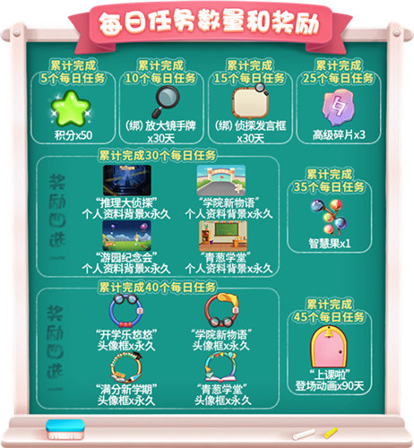 限时活动降临，《推理学院》献给即将开学的玩家们的礼物！