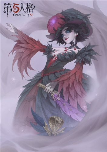 密林倩影，猩红曼舞《第五人格》红夫人奇珍时装礼包上架商城