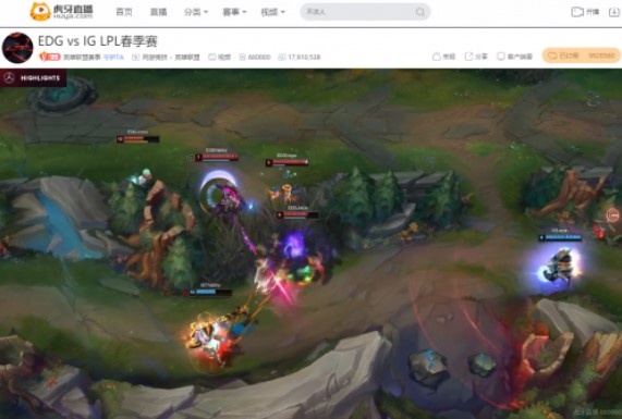虎牙LPL：Theshy剑魔熟悉的天神下凡,IG2比0轻取EDG