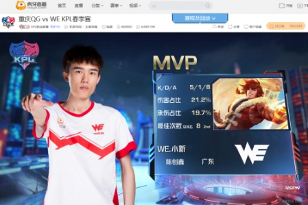 虎牙KPL：乱拳打死老师傅，凶狠WE大胜重庆QGhappy团灭御三家