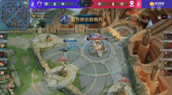 QQ名人赛《王者荣耀》：虎牙呆呆、青春成功晋级！