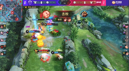 2020QQ名人赛《王者荣耀》收官，“中二队”夺得桂冠