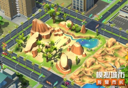 《模拟城市：我是市长》精彩复现西部片中的枪战峡谷