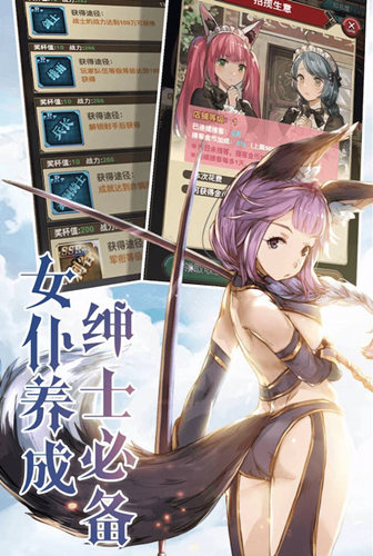 二次元冒险《绯雨骑士团》放置战斗手游