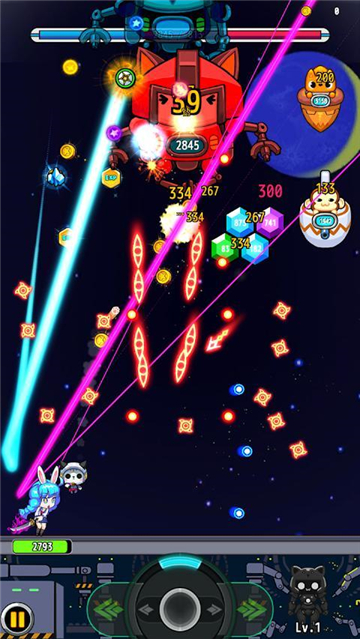 星之守护者扣球射击截图