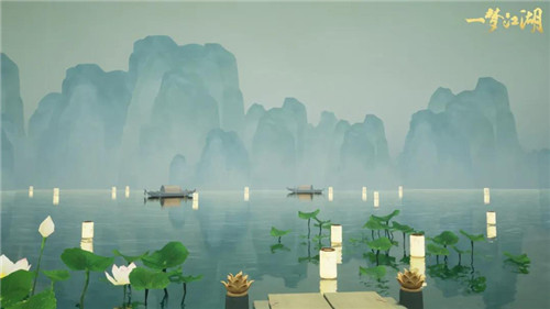 江南可采莲 《一梦江湖》七夕侠缘新地图曝光