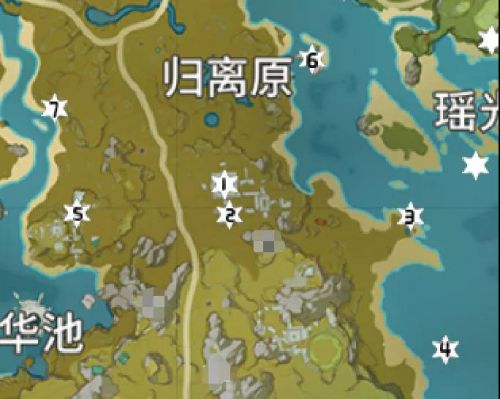 原神归离原岩神瞳位置一览