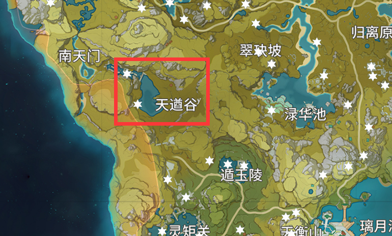 原神天遒谷岩神瞳位置一览