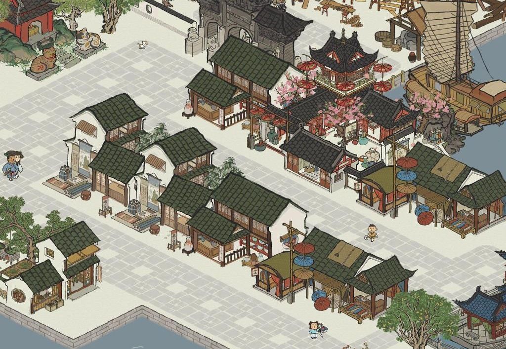 江南百景图文化商栈升级方法