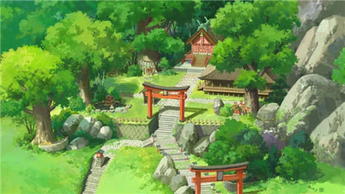 《小森生活》神社祈愿buff加持，怪力少女独闯密林~