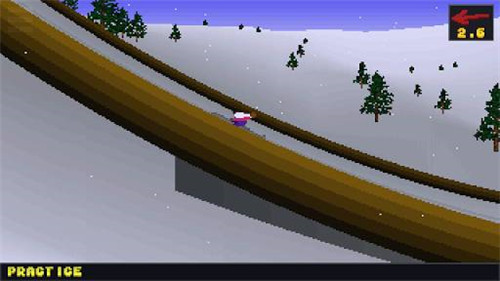 豪华滑雪跳跃2手机游戏截图