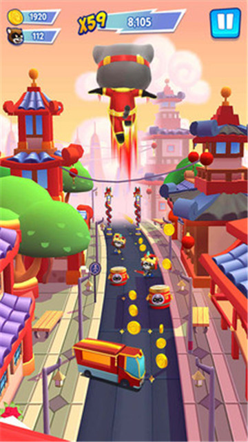 我的汤姆猫英雄跑酷截图