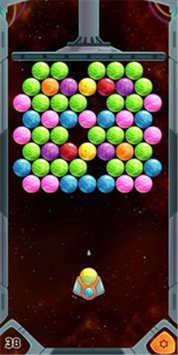 彩色星球射击截图