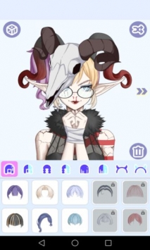 怪物女孩换装手游截图