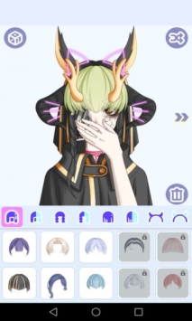 怪物女孩换装手游截图