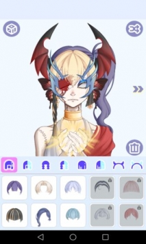 怪物女孩换装手游截图