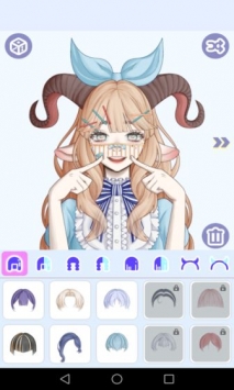 怪物女孩换装手游截图
