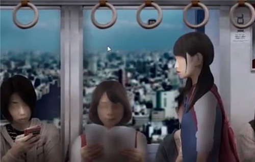 小女孩一直在地铁走的游戏截图