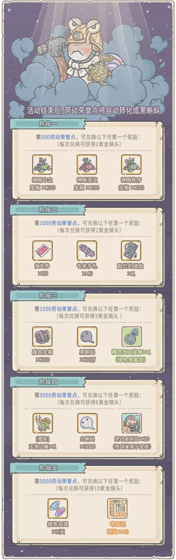 劳动最光荣 《最强蜗牛》五一活动来了