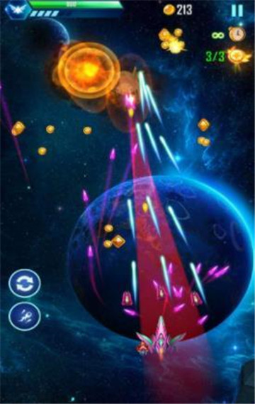 太空遨游战机截图