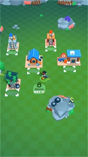 后卫射击3D截图