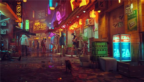 迷失stray游戏截图