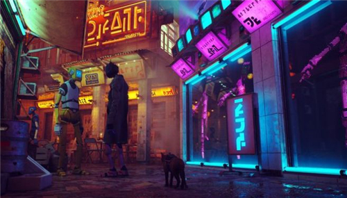 迷失stray游戏截图