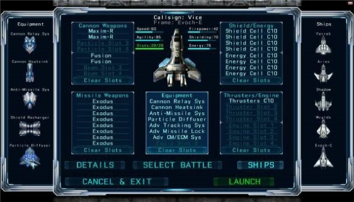 ArvochSpaceCombat手游截图