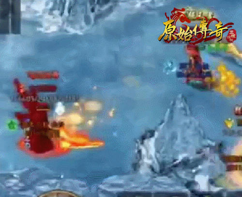 《原始传奇》担任第一勇士，挥刀斩击巨怪魔族！
