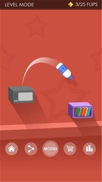 瓶子翻转3d手游截图