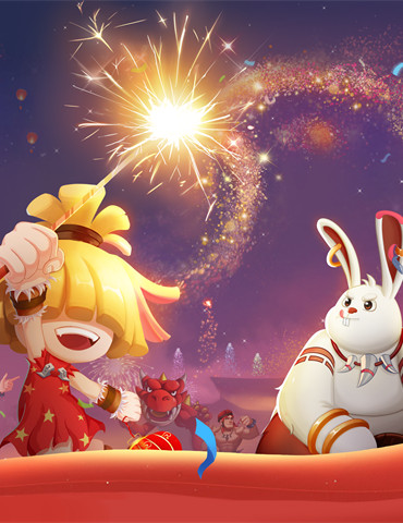 石器时代手游《恐龙神奇宝贝》新年活动更新，兔年兽隆重登场！