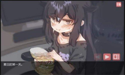 在阴暗的房间中与孤独女孩的物语桃子移植截图