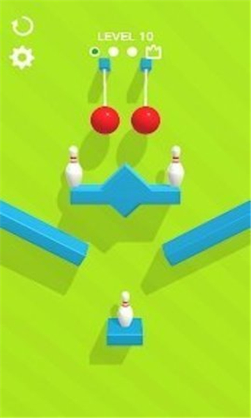 绳索保龄球游戏截图