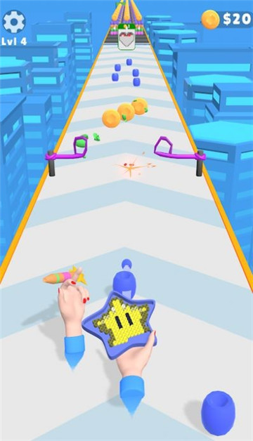 收集珠子跑截图