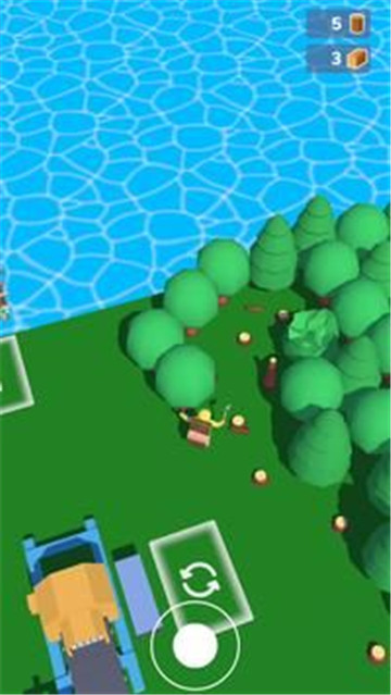 工艺与木筏3D截图