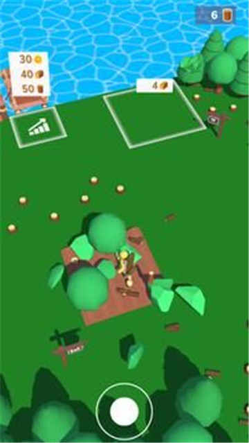 工艺与木筏3D截图
