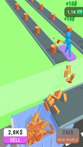 放置点击劈柴游戏截图