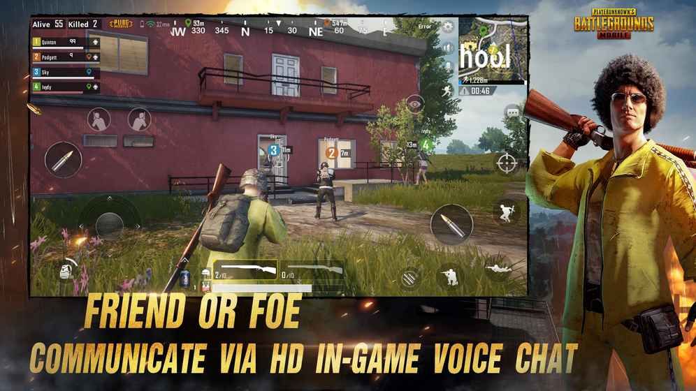 PUBG国际版手游地铁逃生截图