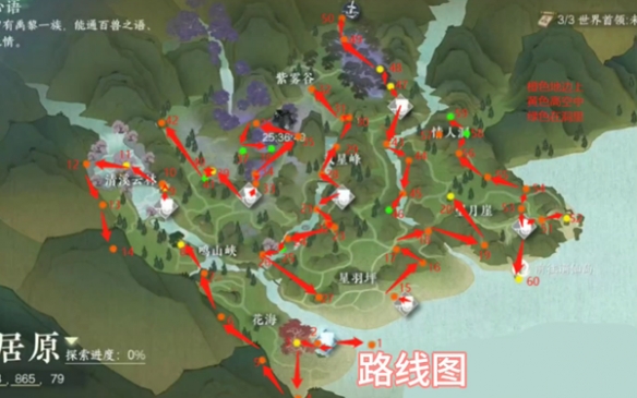逆水寒手游仙居原风物坐标 逆水寒手游仙居原风物位置